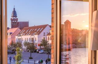 Müritzquartier No 13 - Apartment in der Hafenresidenz mit Kamin & Hafenblick - Waren (Müritz) - 1