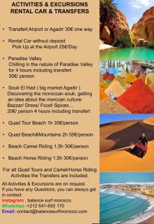 Balance Surf Morocco , Quality rooms , Moroccan food , Activities - 1