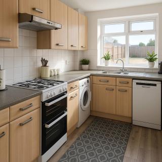 Bright and Spacious King & Double Rooms, Free Private Parking, Close to Heathrow - 3