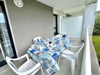 Étel - T2 moderne 42 m², proche plage, balcon sud, parking privé, animaux admis - FR-1-479-166 - 0