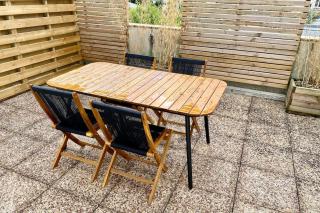 Beautiful T2 Tastefully Renovated Terrace - Madeleine - 5