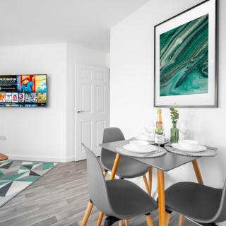 Stylish 2 Bed Apartment - Off-Street Parking - High Speed Wifi - Netflix 56C - Sleightholme - 5