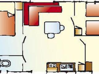 Mobil home 27m² avec terrasse - 5 personnes - API-1-52-308 - 8
