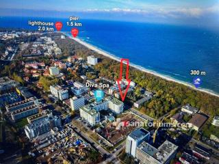 Apartament prywatny, w 4 -gwiazdkowym Hotelu Diva, balkon, 300m do morza, do dworca PKP pieszo 10 minut, darmowe WiFi w apartamencie, dodatkowo płatne - Parking, SPA, Siłownia, Squash - Kołobrzeg - 0