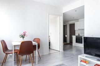 Modern 1BR Home with Sauna & Balcony - 2