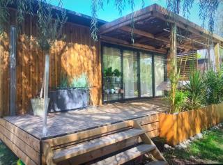Mobile home, Bungalow dans les Landes, Calme, proche lac et plages - 0