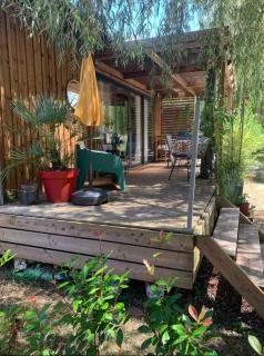 Mobile home, Bungalow dans les Landes, Calme, proche lac et plages - 9