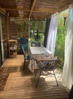 Mobile home, Bungalow dans les Landes, Calme, proche lac et plages - 7