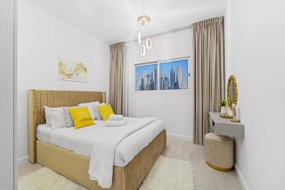 Stylish Apartment with Pool, Gym and Skyline View Dubai Gate - 4