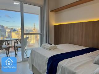 Estúdio Charmoso Com Varanda e Vista Mar - 9