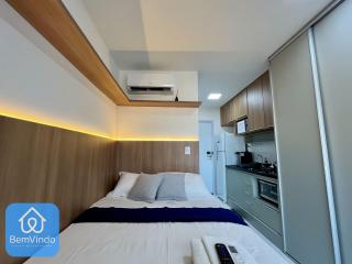 Estúdio Charmoso Com Varanda e Vista Mar - 7