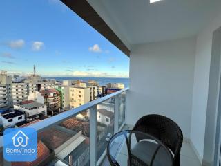 Estúdio Charmoso Com Varanda e Vista Mar - 8