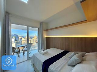 Estúdio Charmoso Com Varanda e Vista Mar - 6