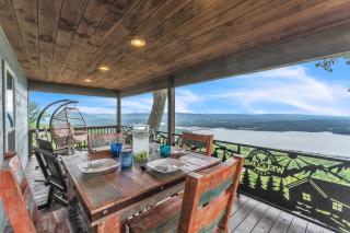 Pop & Granny's cabin with a fire pit hot tub & indoor pool - Bryant - 9