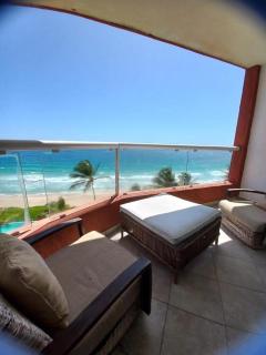 Penthouse Cimarrón Suites Margarita Familiar 5 camas, piscina, cancha de tenis y playa - Las Piedras - 4