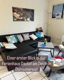 Ferienhaus Dackel am Deich - strandnah - eingezäunter Garten - Ruhe - 6