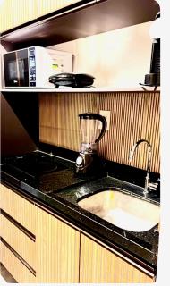 Studio Art - Apartamento climatizado - Prédio a beira-mar, com jacuzzi e piscina - Praia de Armação - Salvador - 4