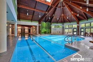 Cedarwood Retreat - 3BR Vermont Condo with Spa, Pool, Fireplace & Private Sauna - 0