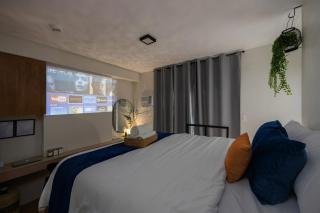 Nookō Corner Studio at Lahug - 4K Cinema & Balcony - Città di Cebu - 1
