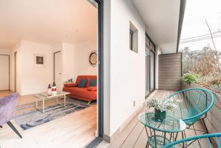 Insurgentes Area Apt Balcony, Outdoor Lounge - Mexiko-Stadt - 8