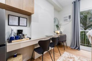 Nookō Corner Studio at Lahug - 4K Cinema & Balcony - Città di Cebu - 9