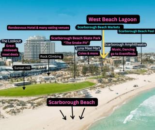 Coastal Breeze 2bedrm 2bath Pool & Slide - Perth - 6