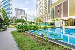 Hotel Style Studio with Pool View & Fast Wi-Fi 4pax - 9