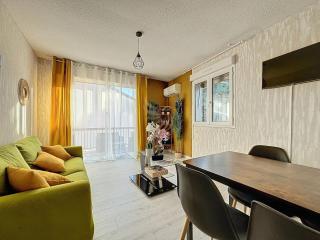 4p apt – terrace, A/C, WiFi – 100m beach - 0