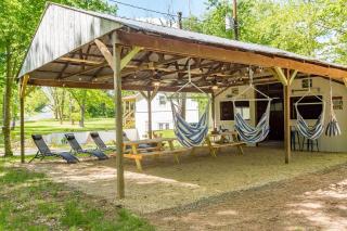 Waterfront 5 Br Pool Hot Tub Pavilion Fire Pit - Elkton - 6
