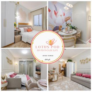LotusPod 1BR Penthouse - FREE Parking, Near Ayala, IT Park, IEC Convention - Mandaue - 0
