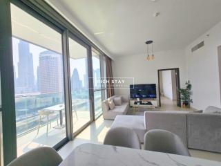 Premium 3BR plus Maids Burj Khalifa & Dubai Mall view - Dubai - 1