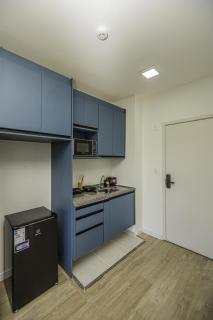 Loft com smart lock e varanda no Bresser - 1
