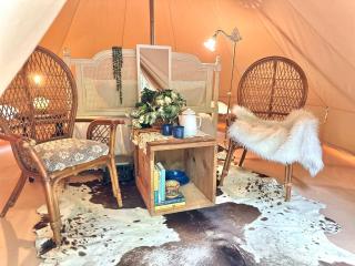 Secluded Bell Tent Retreat Near Lake Oconee - 9