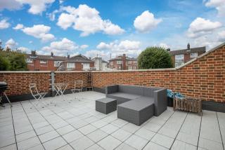 Stylish 1BD with Sunny Terrace Honor Oak Park - Londra - 7
