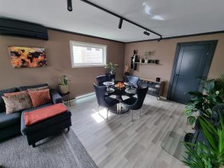 Spacious and central apartment with a private garden, Free parking and Free EV recharging - Stavanger - 2