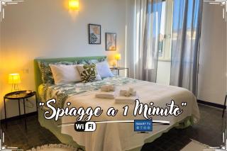 Beaches 1 min away - Free WiFi - Smart TV - AC - 0