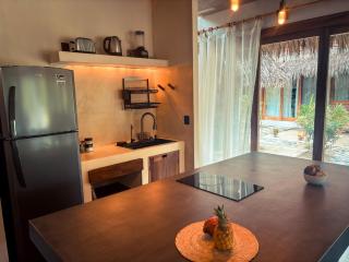 Villa Gato Surf Houses grande 4-6 personas, Starlink, AC, alberca, 50 m del spot La Saladita - La Salada - 5