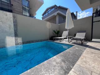 Villa Burberry&Sauna Whirlpool Turkish Bath Pool BBQ - 9