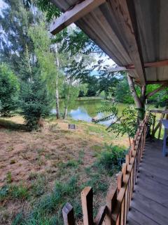 Mobilhome au bord d'étangs sur terrain privé - 1