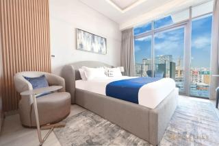 Everluxe Modern Pool View Studio In Al Jaddaf - 1