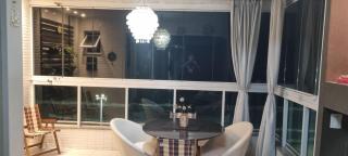 Apartamento FRENTE PARA 0 MAR - PÉ NA AREIA - 3 SUITES COM AR CONDICIONADO, 2- VAGAS PARA CARROS MÉDIOS OU PICK UP E CARRO PEQUENO - FINAMENTE DECORADO - PRAIA DO MORRO-INTERNET -WI-FI -TV COM SERVIÇOS DE DISNEY PLUS - NETFLIX -HBO MAX -STAR MAX - - 7