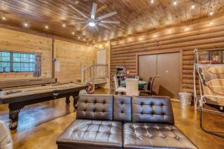 Cozy Cabin Retreat with Hot Tub Game Room - 8