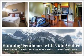 Luxury Penthouse - 3 King Suites - Ug Parking - Canmore - 9