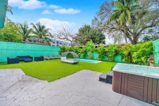 La Casa Flora Private Poolhot Tubsleeps 18 - Miami - 4