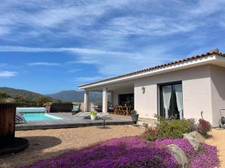 Villa Amacali vue mer piscine chauffée climatisée - Sainte-Lucie de Porto-Vecchio - 8