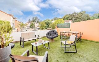 Jardin suspendu - 3 chambres - 2 salles de bain - Parking dans résidence privée - Charnay-lès-Mâcon - 8