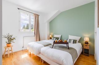 Jardin suspendu - 3 chambres - 2 salles de bain - Parking dans résidence privée - Charnay-lès-Mâcon - 3