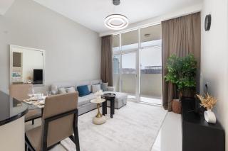 StayShort - Modern 1 Bed in JVC Sleeps 4 with City Views - 9