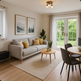 Modern 2 bedroom apartment with private parking - Slough - 0