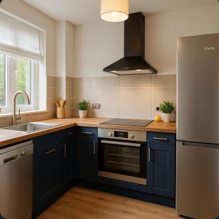 Modern 2 bedroom apartment with private parking - Slough - 3